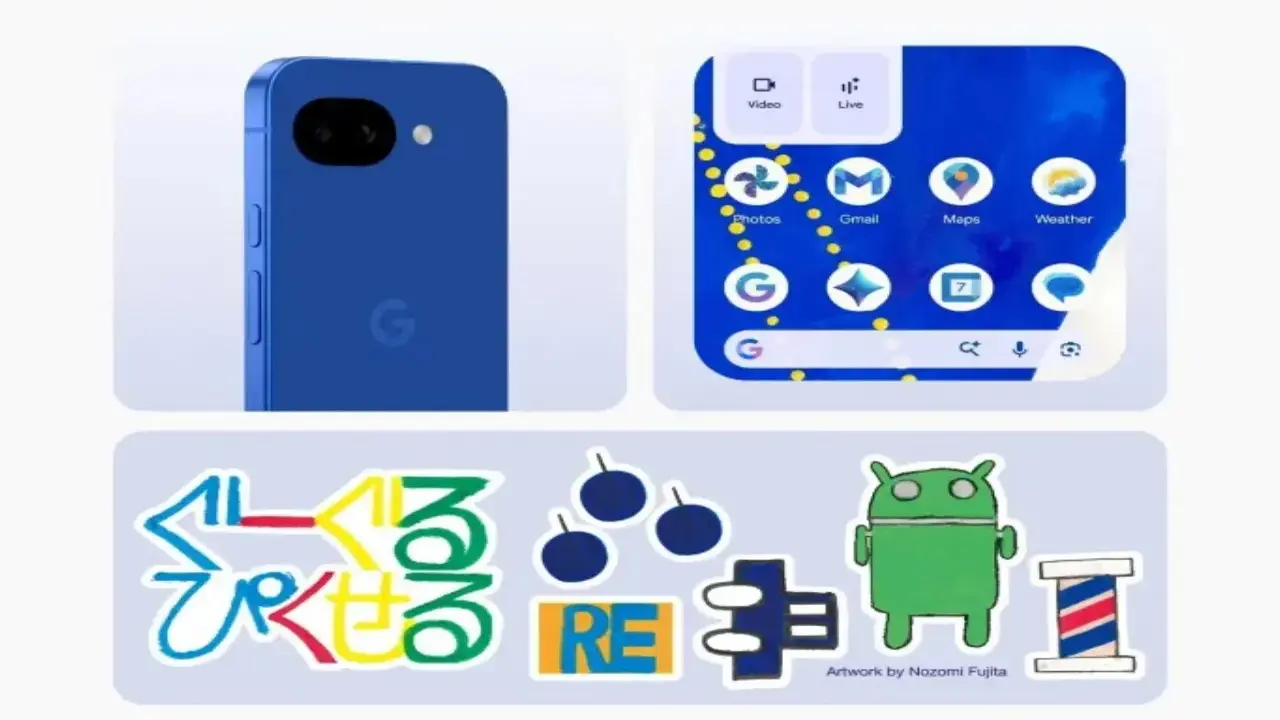 جوجل تطرح هاتف Pixel 10a في اليابان بلون أزرق حصري جديد